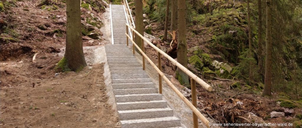 Himmelsleiter Zandt Rundweg am Pfahl Wanderweg